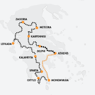 Monemvasia – Athens