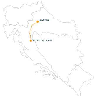 Zagreb – Plitvice Lakes