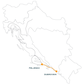 Peljesac peninsula - Dubrovnik