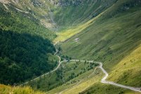 Mountain roads in Italy